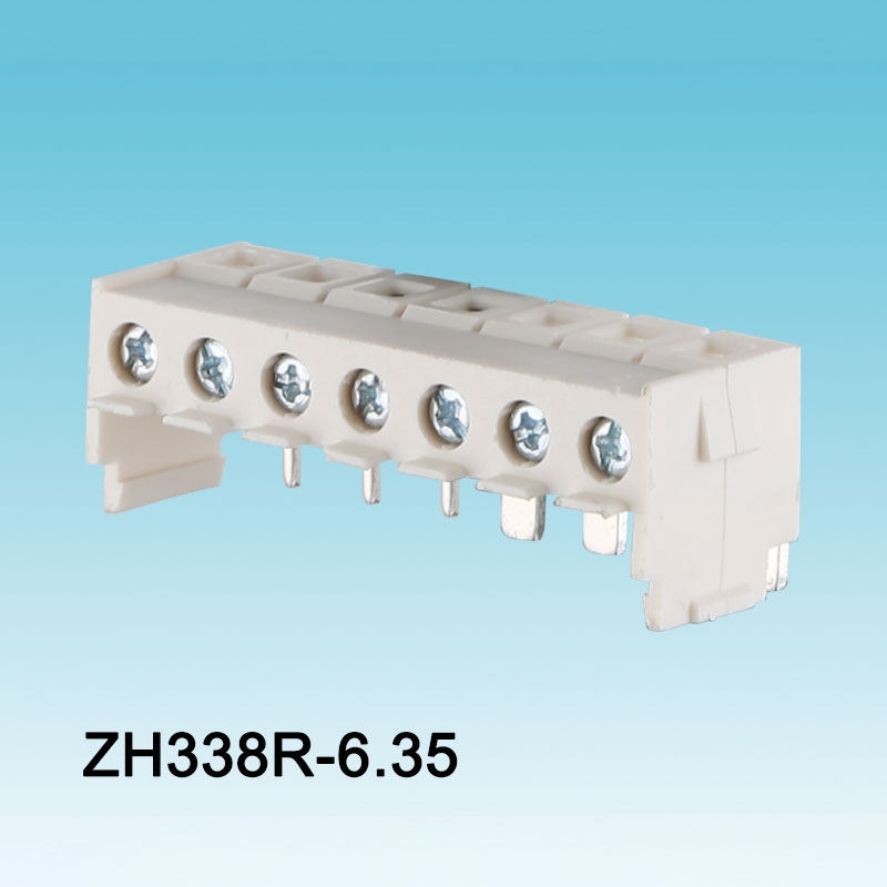 6.35 Morsettiera a vite PCB passo 90°